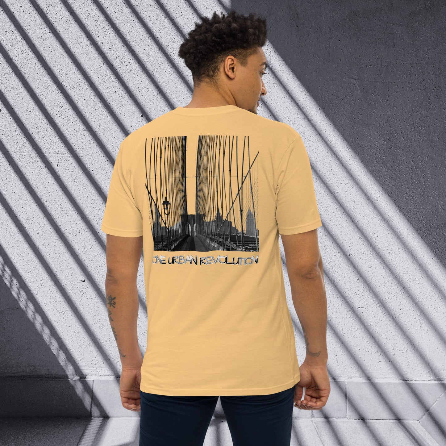 "SPREAD LOVE" Men’s Premium Heavyweight Tee