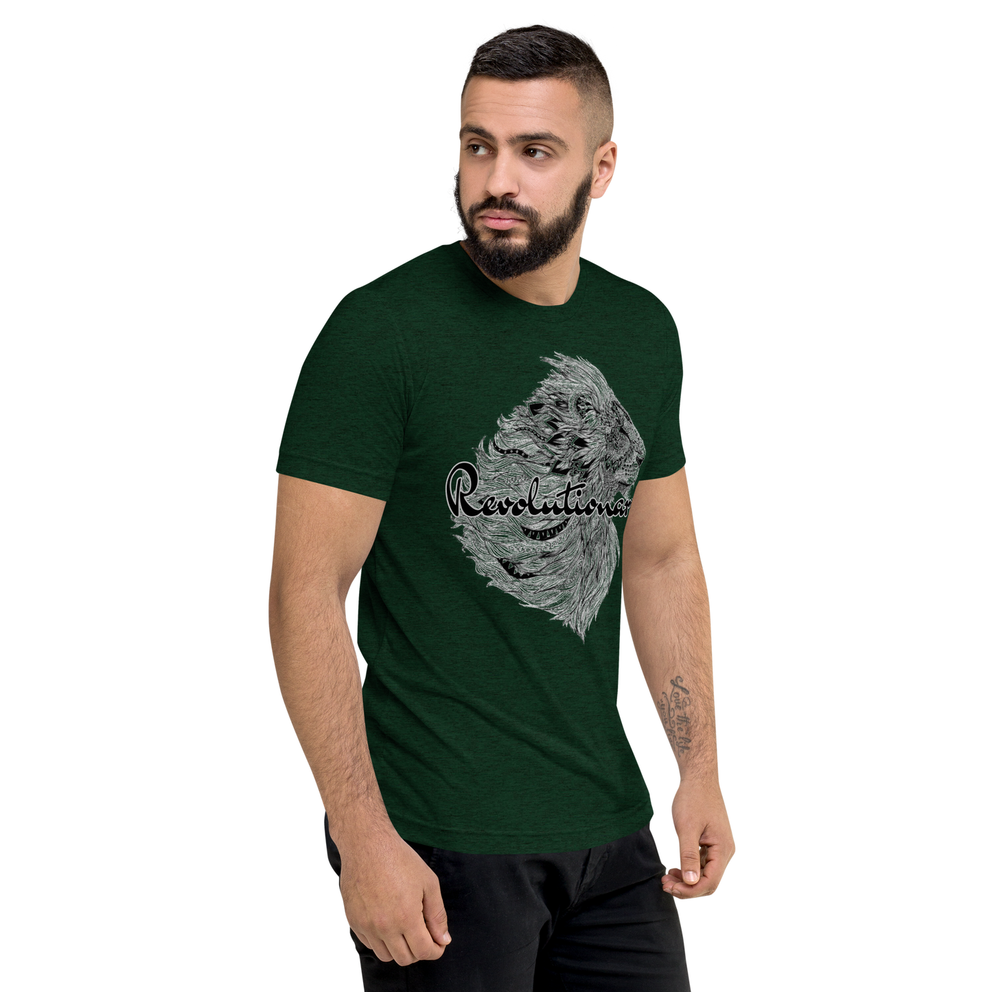 "MAJESTIC LION" Unisex Tri-Blend T-shirt