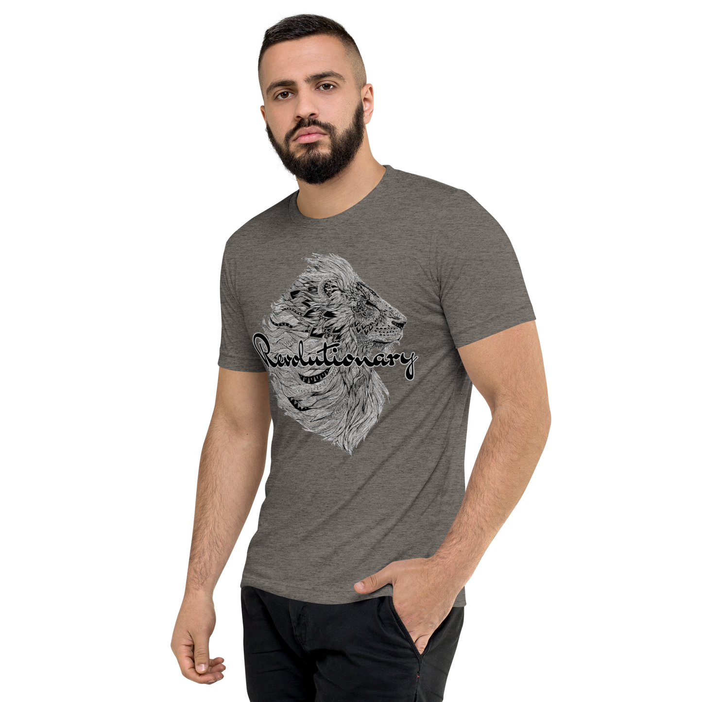 "MAJESTIC LION" Unisex Tri-Blend T-shirt