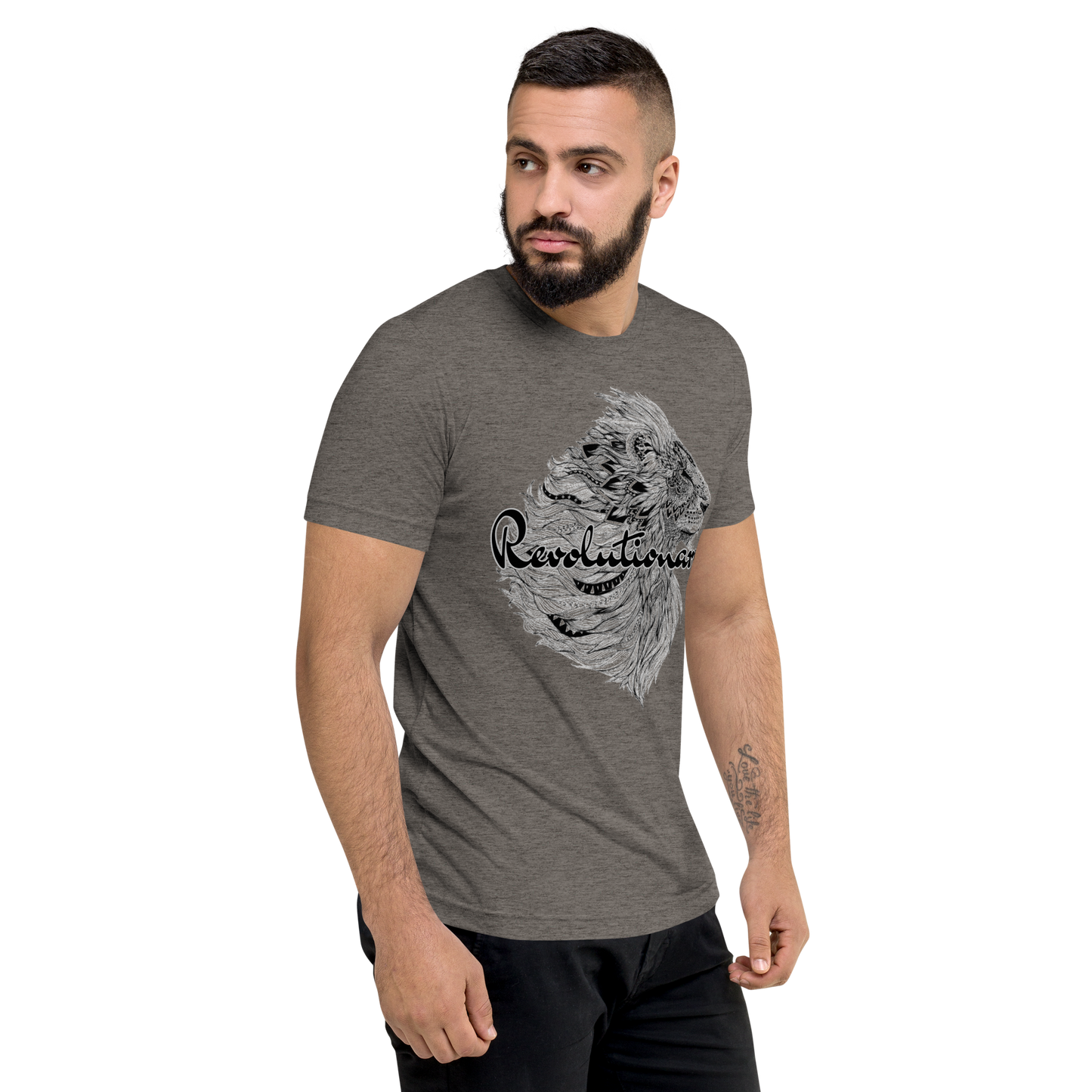 "MAJESTIC LION" Unisex Tri-Blend T-shirt