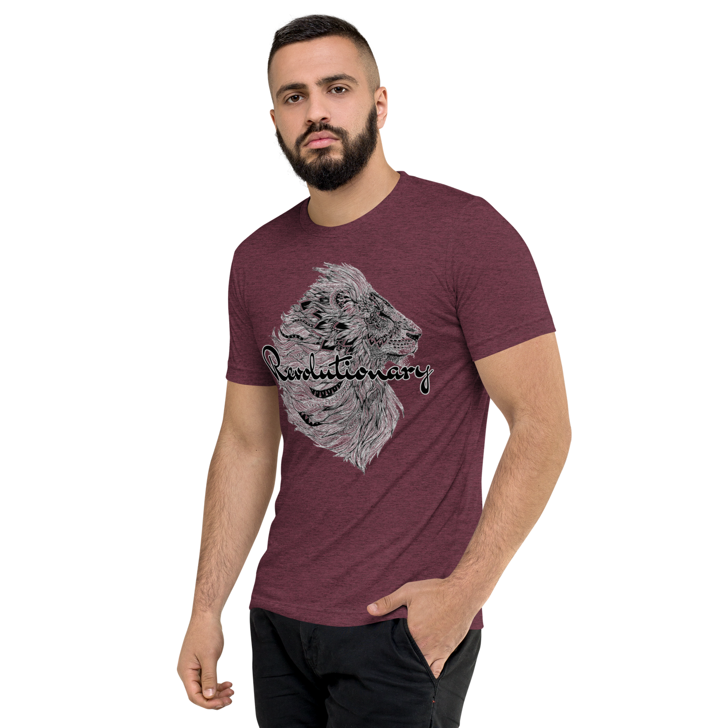 "MAJESTIC LION" Unisex Tri-Blend T-shirt