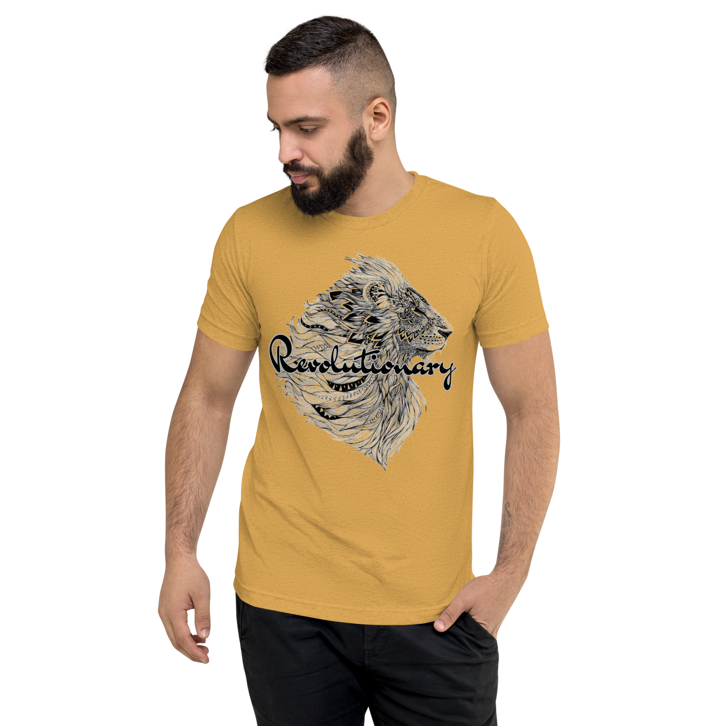 "MAJESTIC LION" Unisex Tri-Blend T-shirt