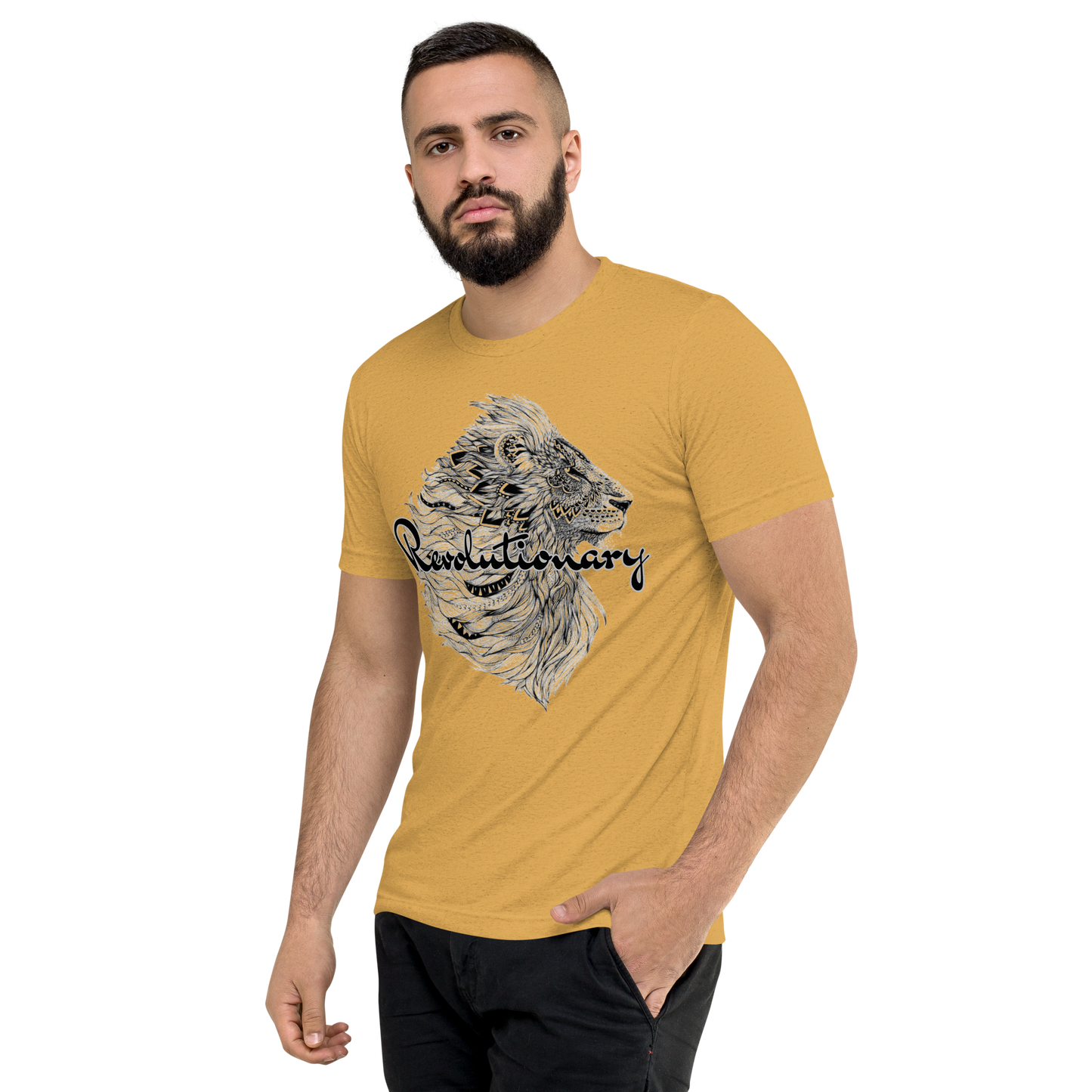 "MAJESTIC LION" Unisex Tri-Blend T-shirt