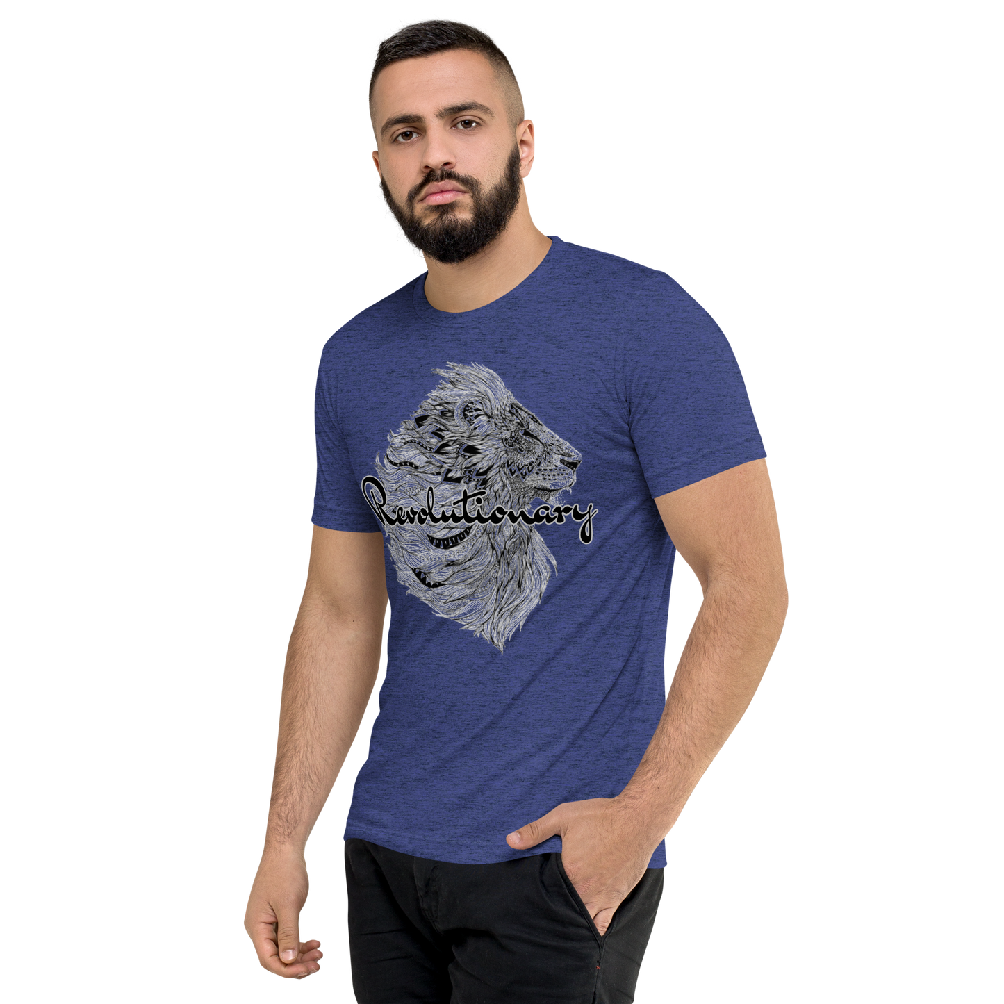 "MAJESTIC LION" Unisex Tri-Blend T-shirt