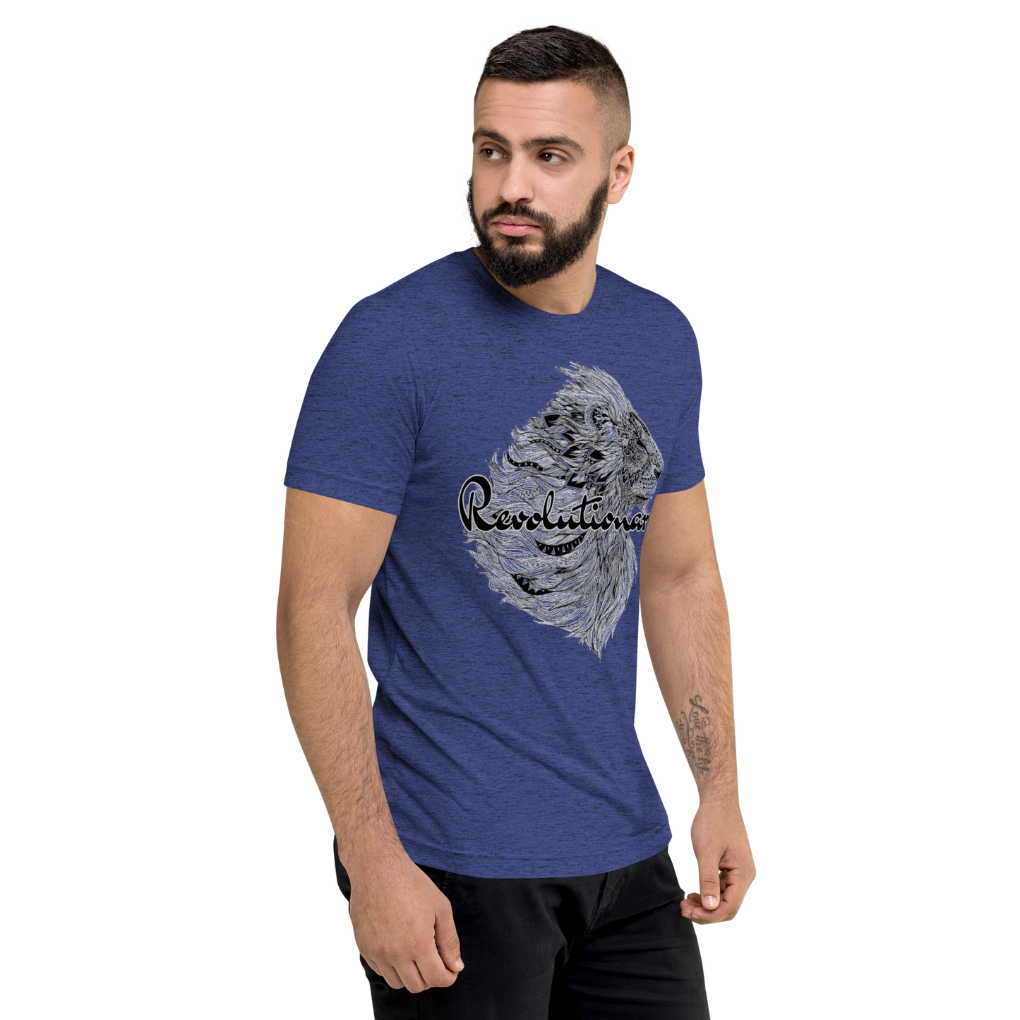 "MAJESTIC LION" Unisex Tri-Blend T-shirt
