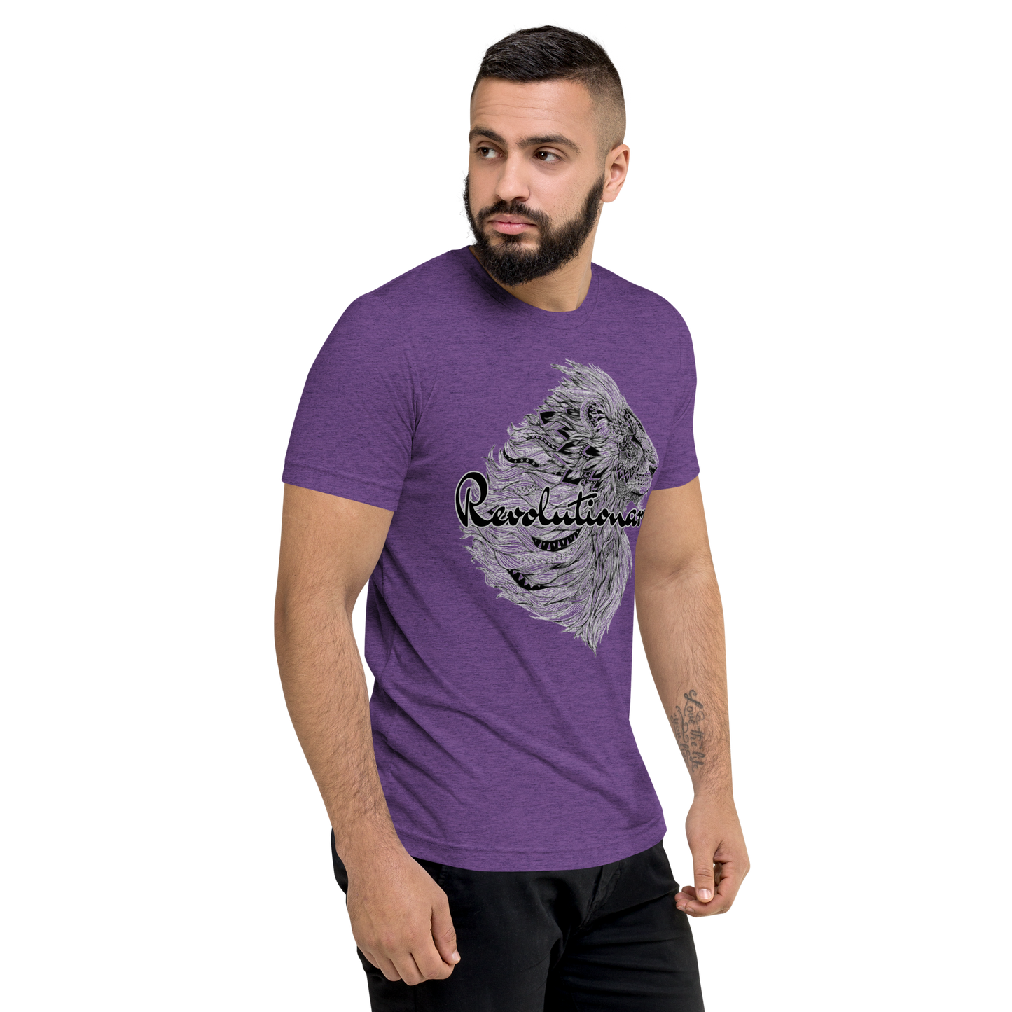 "MAJESTIC LION" Unisex Tri-Blend T-shirt
