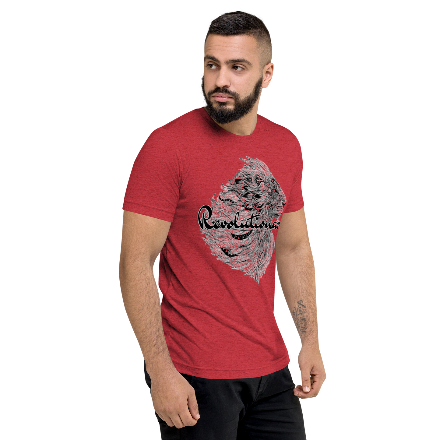 "MAJESTIC LION" Unisex Tri-Blend T-shirt