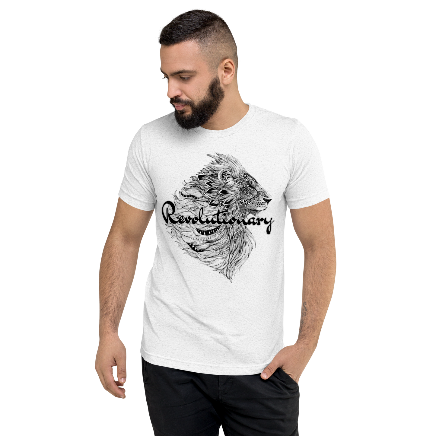 "MAJESTIC LION" Unisex Tri-Blend T-shirt