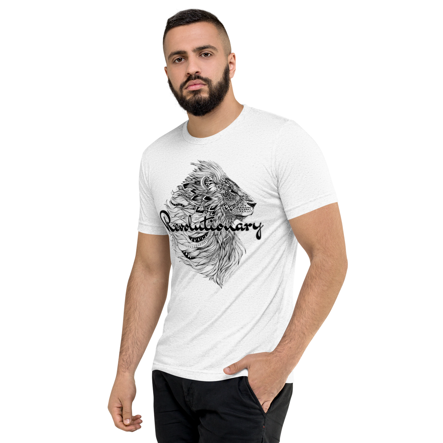 "MAJESTIC LION" Unisex Tri-Blend T-shirt
