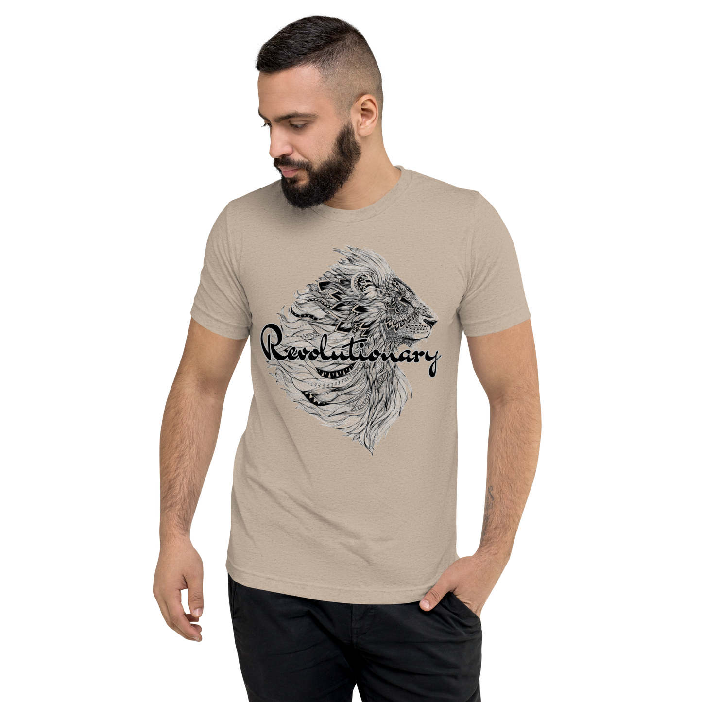 "MAJESTIC LION" Unisex Tri-Blend T-shirt