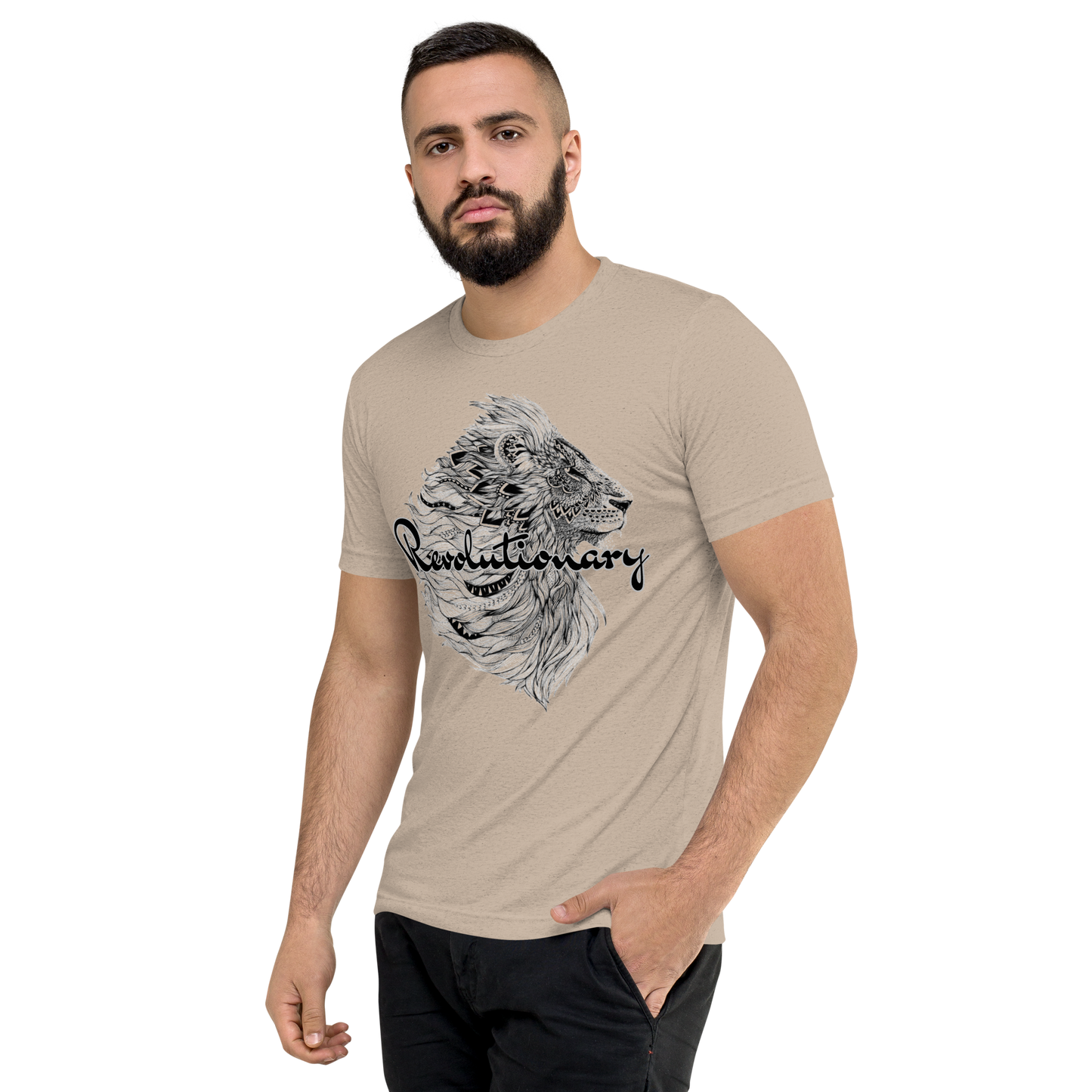 "MAJESTIC LION" Unisex Tri-Blend T-shirt