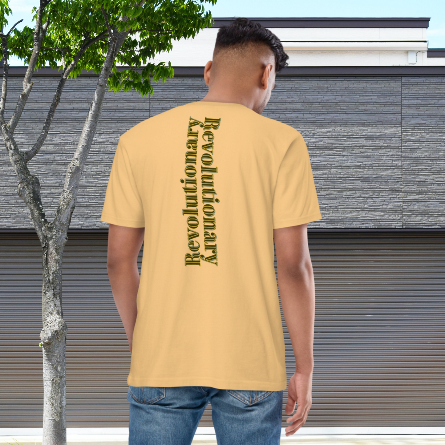 "OUR" Men’s Premium Heavyweight Tee (Solar Theme)
