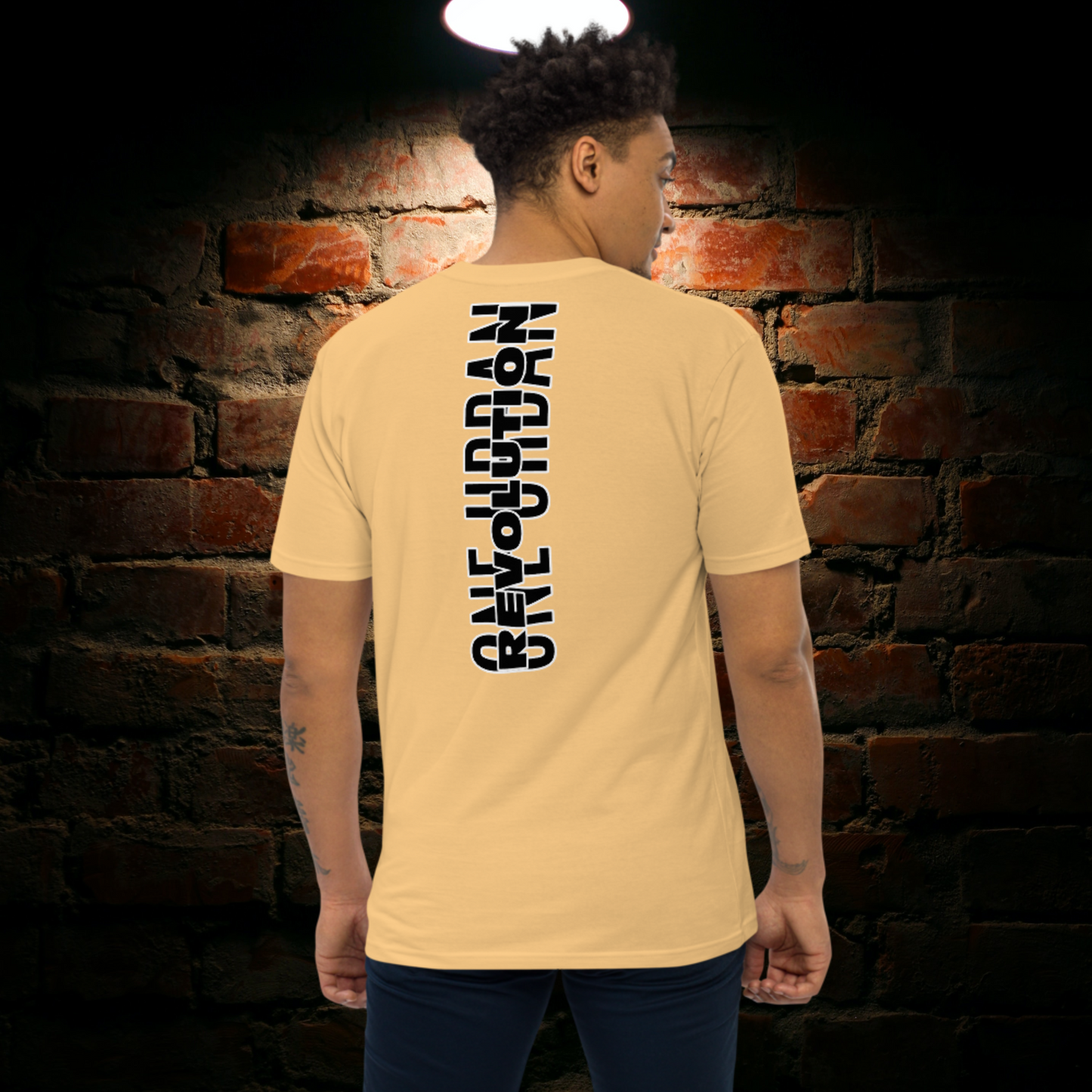 "BLACK WALL STREET" Men’s Premium Heavyweight Tee