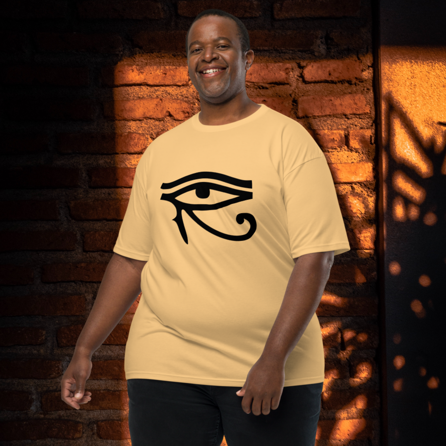 "EYE OF HORUS" Men’s Premium Heavyweight Tee