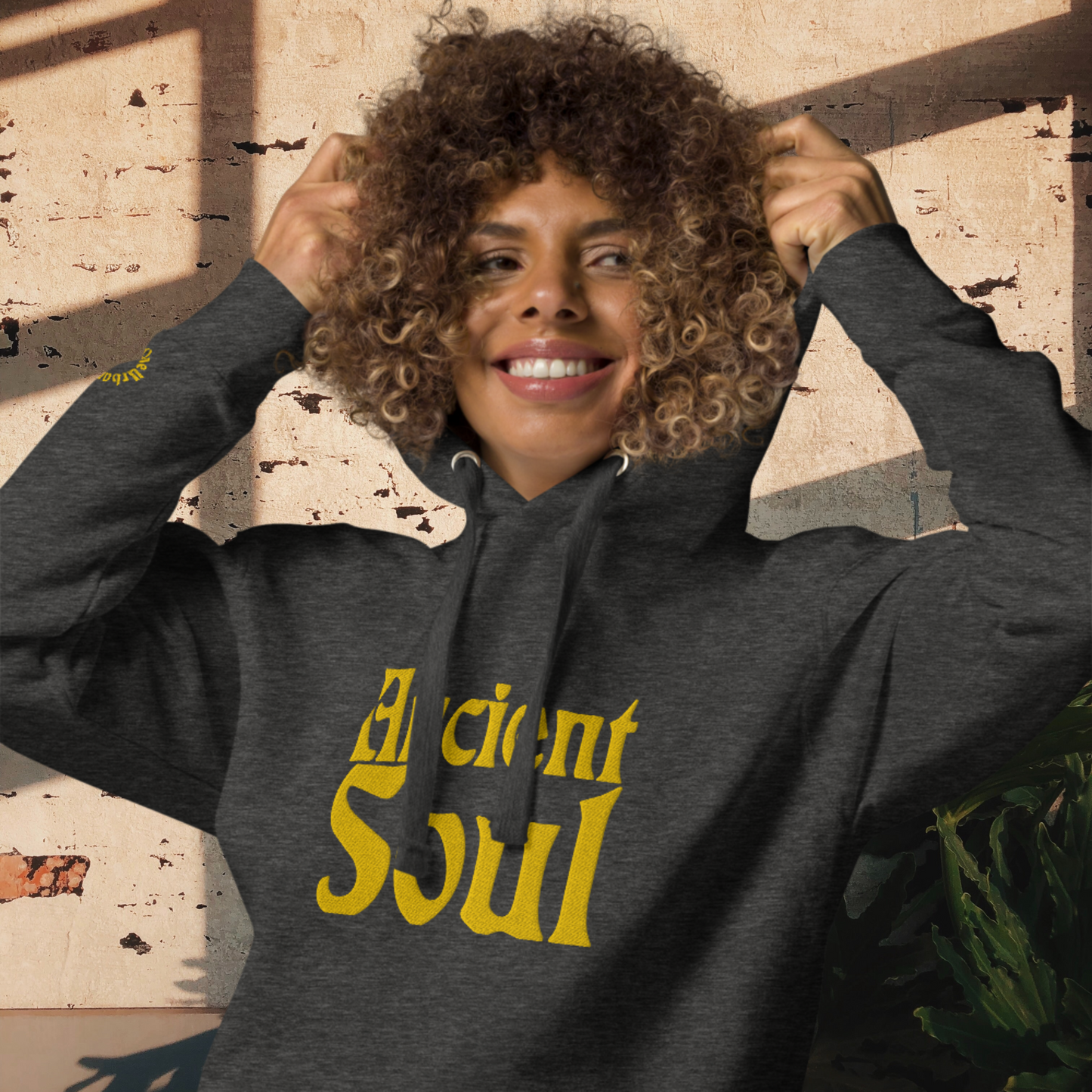 "ANCIENT SOUL" Unisex Embroidered Hoodie