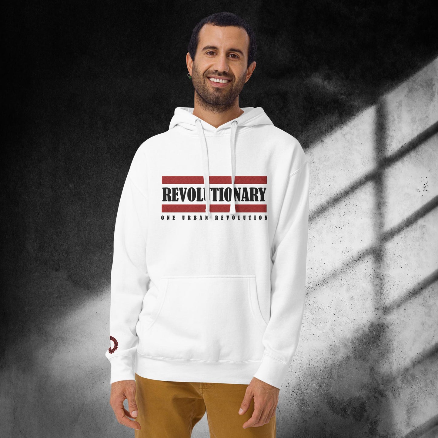 "REVOLUTIONARY" Embroidered Unisex Hoodie
