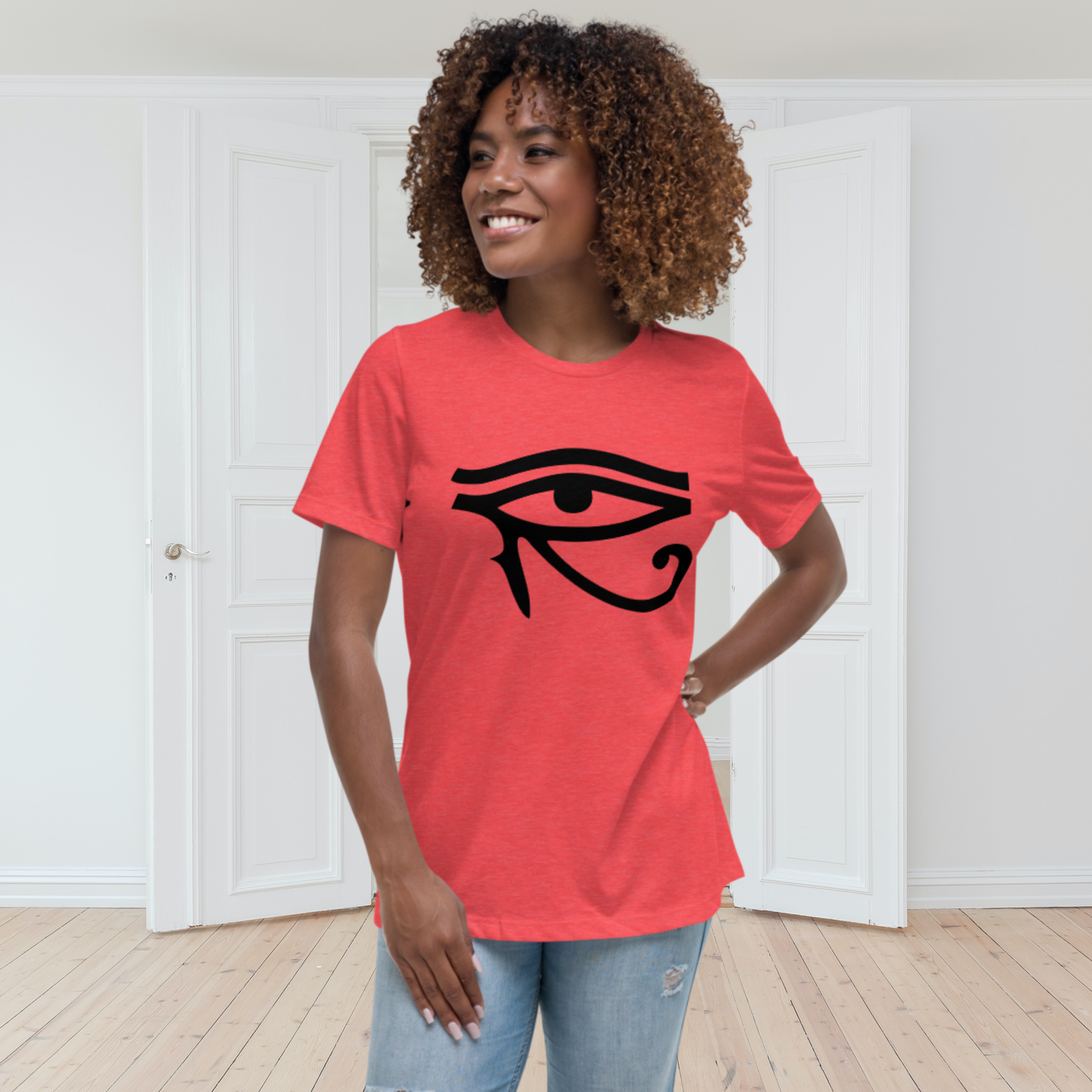 "EYE OF HORUS" Women's Relaxed T-Shirt